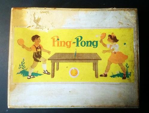 PING PONG spel - BBB - vintage compleet, Sports & Fitness, Ping-pong, Utilisé, Filet, Raquette(s) ou Balle(s), Enlèvement