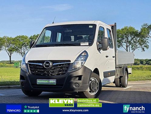 Opel MOVANO 2.3 DUB.Cab Open-Laadbak, Auto's, Bestelwagens en Lichte vracht, Bedrijf, ABS, Airconditioning, Centrale vergrendeling