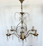 Antieke kristallen kroonluchter, Antiek en Kunst, Ophalen