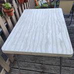 Prachtige vintage Formica tafel, Huis en Inrichting, Tafels | Eettafels, Ophalen, Gebruikt, 100 tot 150 cm, Vintage