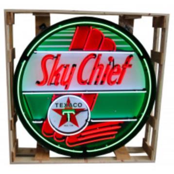 Texaco Sky Chief grote neon aanbieding garage showroom neons beschikbaar voor biedingen