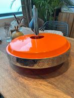 Vintage oranje lamp, Ophalen, Kunststof