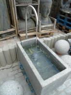 granieten stenen fontein en roestvrijstalen jet + pomp!, Tuin en Terras, Ophalen, Nieuw, Graniet, Fontein