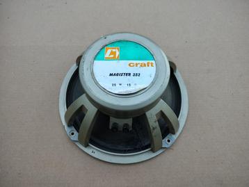 1x Speaker/ 12" / Craft / 25Watt - 15 OHM (Div) jukebox    beschikbaar voor biedingen