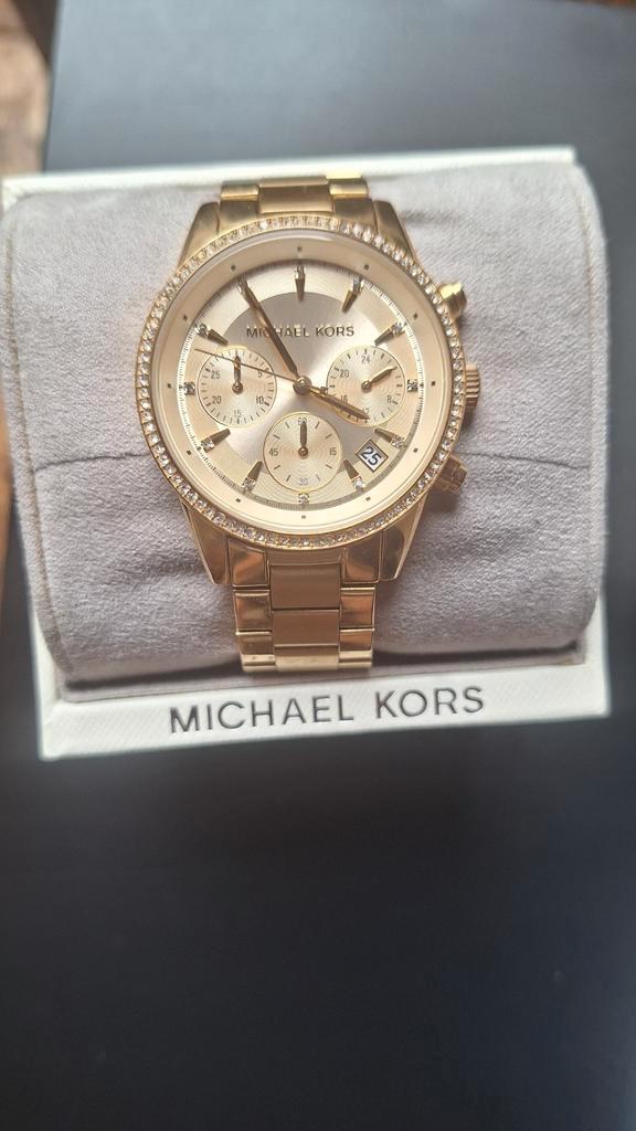 Montres Michael Kors, Handtassen en Accessoires, Horloges | Dames, Zo goed als nieuw, Ophalen
