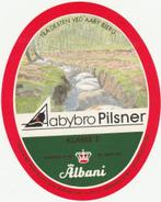 bieretiket #13523 Albani, Verzamelen, Biermerken, Overige merken, Overige typen, Gebruikt, Verzenden