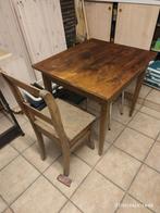 Petite table/bureau rectangulaire + chaise, Antiquités & Art, Enlèvement