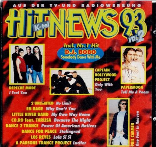 cd   /    Hit News 93 Vol. 2, Cd's en Dvd's, Cd's | Overige Cd's, Ophalen of Verzenden