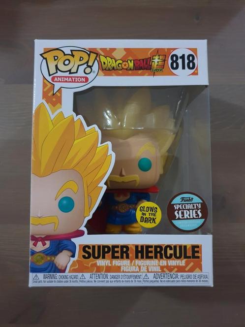 Funko pop 818 super Hercule GTID specialty series DragonBall, Verzamelen, Beelden en Beeldjes, Nieuw, Fantasy, Ophalen of Verzenden