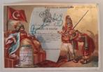 RARE CHROMOLITHO/ LIEBIG S 92 m PASSEPORTS IIème PER. 1879/8, Antiquités & Art, Art | Lithographies & Sérigraphies, Enlèvement ou Envoi