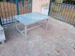 Tuintafel natuursteen, Tuin en Terras, Ophalen, Zo goed als nieuw