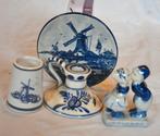 4 mini objets décoratif en faïence Delft, Antiquités & Art, Enlèvement ou Envoi