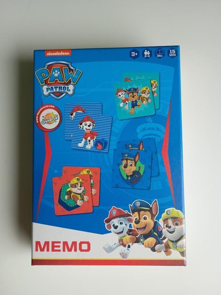 memory Paw Patrol 36 kaartjes, Hobby & Loisirs créatifs, Jeux de société | Jeux de plateau, Comme neuf, 1 ou 2 joueurs, Trois ou quatre joueurs