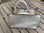 Zilveren handtas, Handtassen en Accessoires, Tassen | Damestassen, Ophalen, Gebruikt, Overige kleuren, Handtas