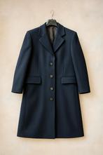 Cambridge Zwarte Wollen Mantel – maat 48, Kleding | Heren, Jassen | Winter, Maat 48/50 (M), Zwart, Ophalen of Verzenden, Gedragen