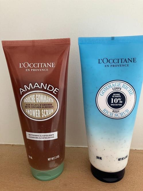 l'occitane en Provence/ Scrubs, Bijoux, Sacs & Beauté, Beauté | Soins du corps, Neuf, Baignoire & Douche, Enlèvement ou Envoi