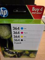 printerinkt hp 364  4 pack, Computers en Software, Ophalen, Nieuw, Cartridge, Hp