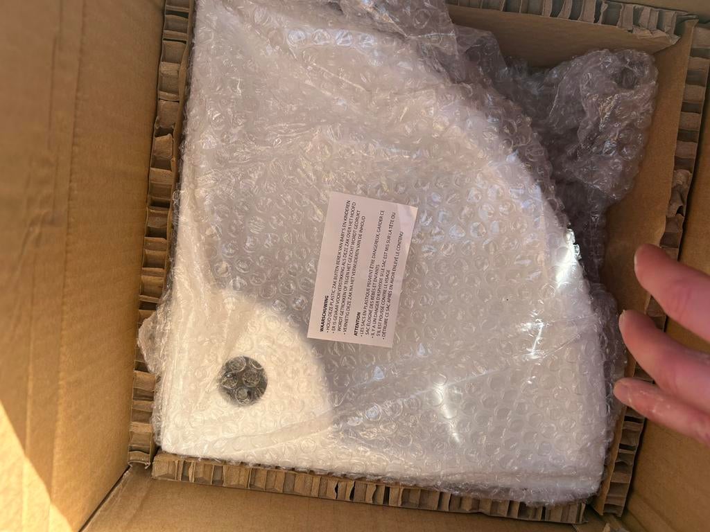 Gloednieuwe lavabo (pompbak) voor op wc, Ophalen, Nieuw