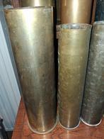 Lot obus volledig inert en ontklaar wo1, Verzamelen, Militaria | Algemeen, Ophalen