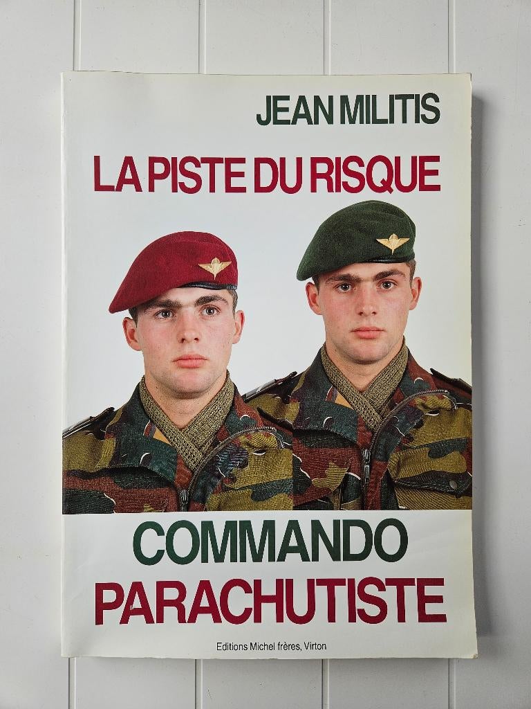La Piste du Risque : Commando Parachutiste - Jean Militis, Livres, Enlèvement ou Envoi, Utilisé, Jean Militis