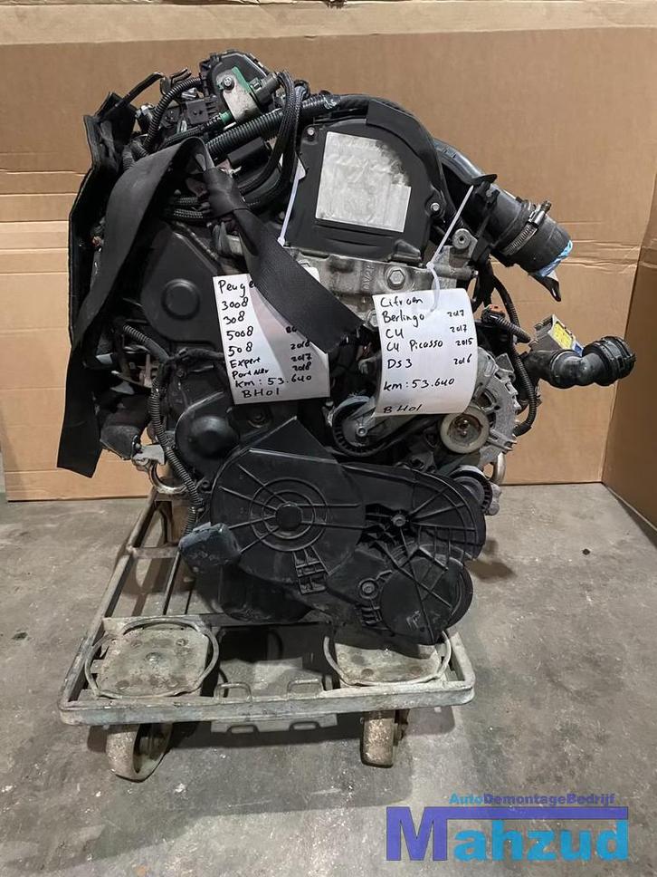 Peugeot 308 2008 208 1.2 Motorblok BH01 MOTOR ENGINE MOTEUR, Autos : Pièces & Accessoires, Moteurs & Accessoires, Peugeot, Utilisé