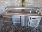 Frigo avec 4 tiroir et porte + étagère plan de travail, Articles professionnels, Horeca | Équipement de cuisine, Enlèvement, Utilisé