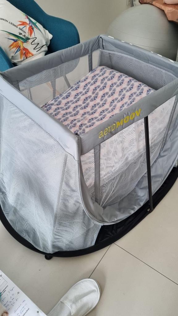 Lit de voyage AeroMoov (Dreambaby), Kinderen en Baby's, Babywiegjes en Ledikanten, Zo goed als nieuw, Ledikant, Ophalen