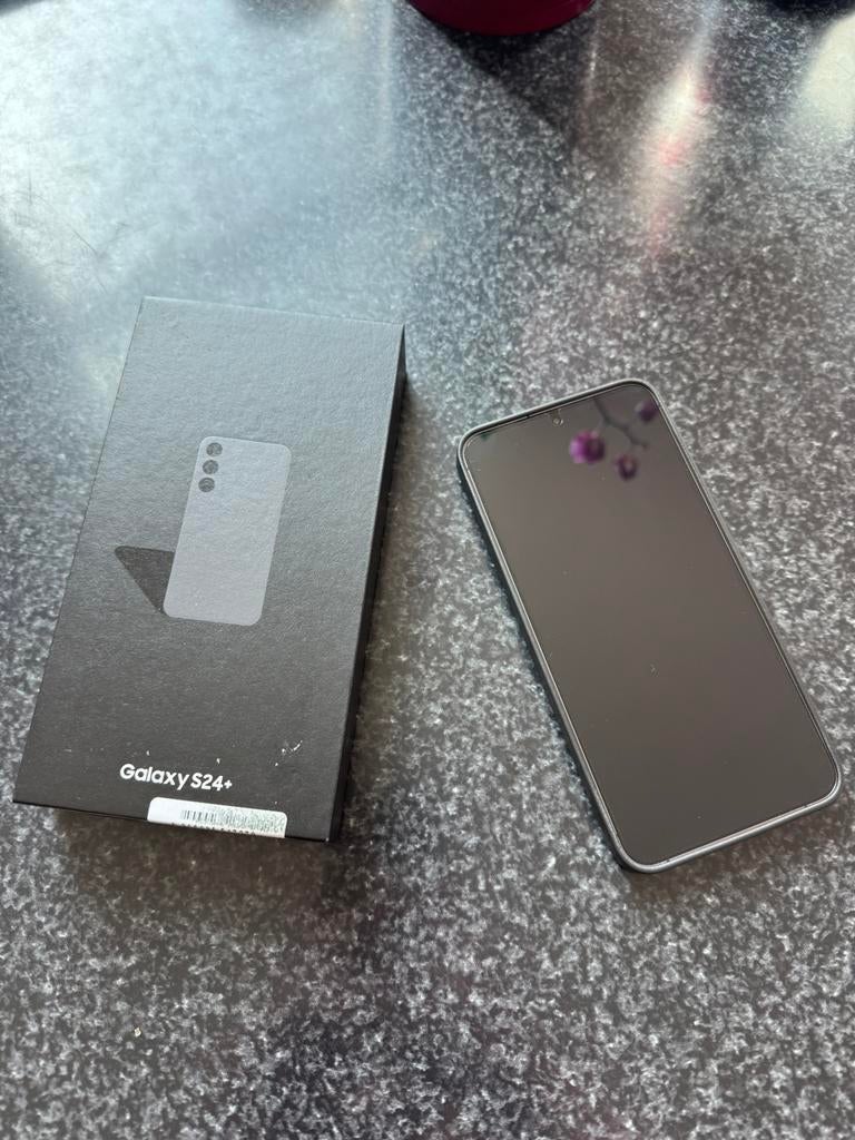 Samsung S24 Plus - 256GB - Nieuwstaat!, Telecommunicatie, Ophalen, Galaxy S24, Zwart, Touchscreen