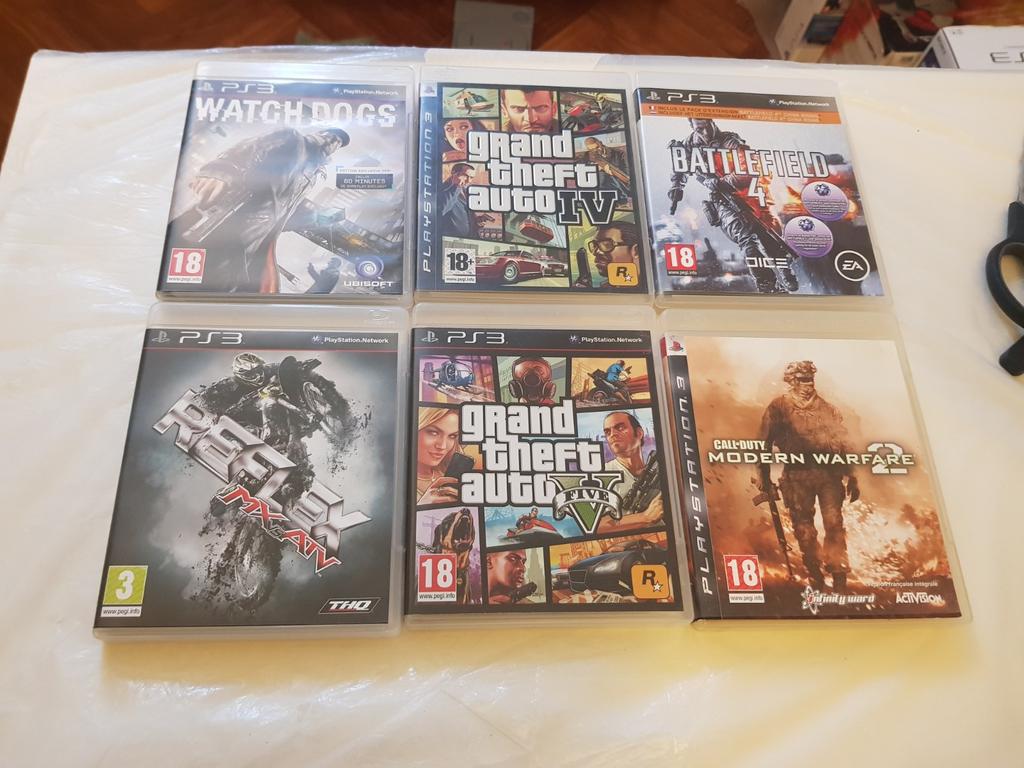 Lot 6 ps3-spellen