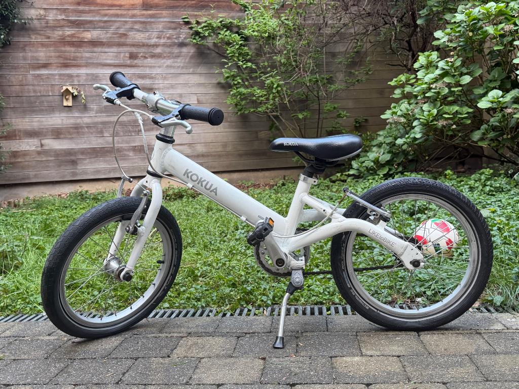 Kokua 16 inch kinderfiets, Fietsen en Brommers, Ophalen, Zo goed als nieuw, 16 tot 20 inch, Kokua