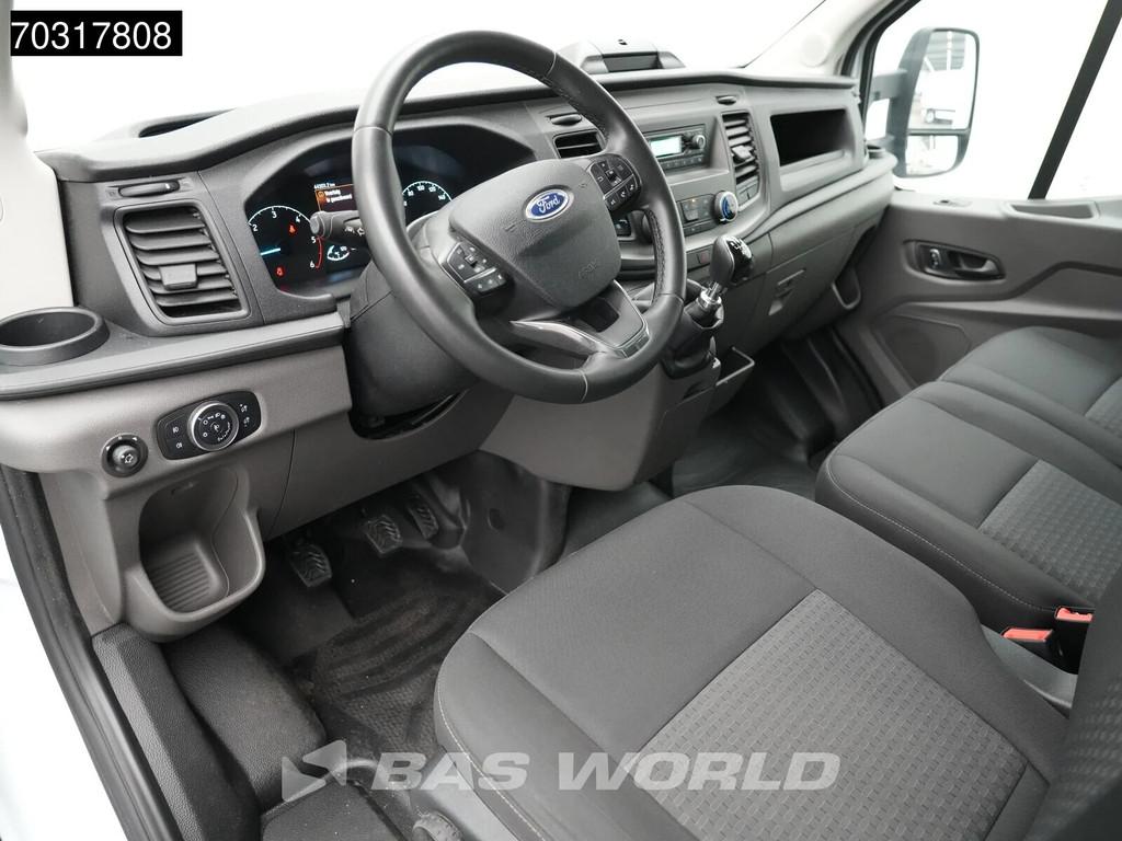 Ford Transit 130pk Laadklep Bakwagen Airco Cruise Euro6 Meub, Stof, Euro 6, 4 cilinders, Wit