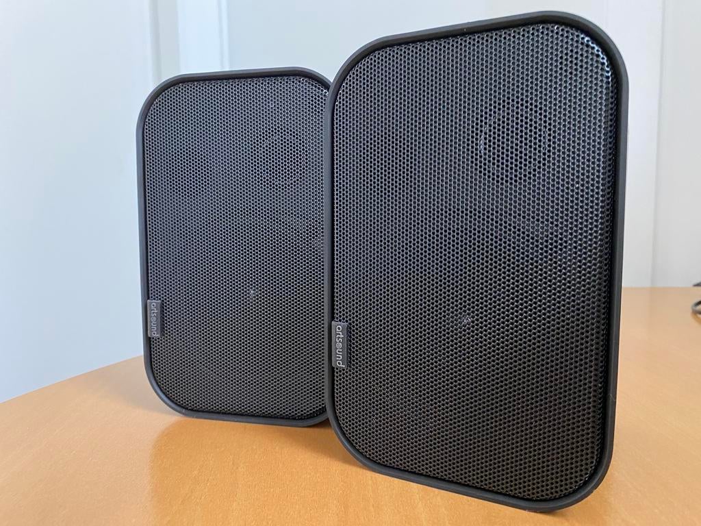 Nette set ArtSound UNI30 luidsprekers met beugels, Audio, Tv en Foto, Ophalen, Zo goed als nieuw