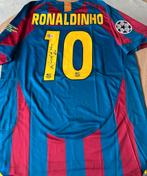 Ronaldinho Barca signed Beckett jersey, Verzamelen, Ophalen of Verzenden, Nieuw, Shirt