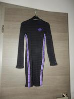 nr.541 - Jurk zwart/paars WE - maat 134/140, Kinderen en Baby's, Kinderkleding | Maat 134, WE, Meisje, Ophalen of Verzenden, Zo goed als nieuw