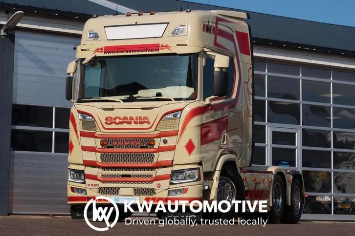 Scania R580 V8 NGS 6X2/ FULL AIR/ RETARDER/ HYDRAULICS/ SPEC, Auto's, Vrachtwagens, Bedrijf, Te koop, Adaptive Cruise Control