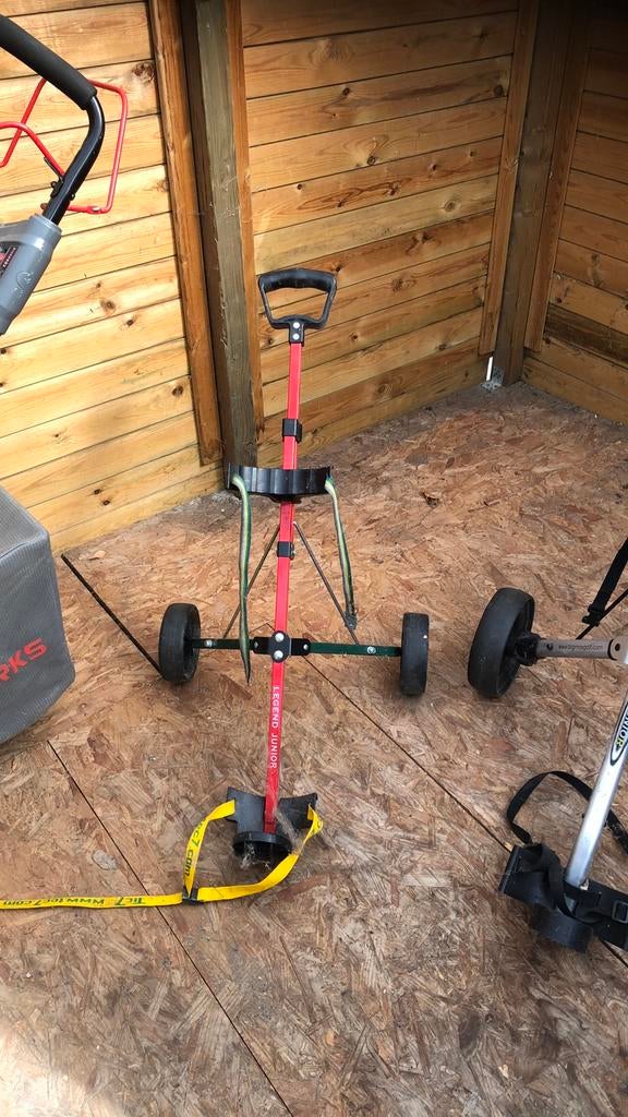 Golftrolley mini junior ( 3-6 jaar), Sport en Fitness, Golf, Ophalen, Gebruikt, Golfkar