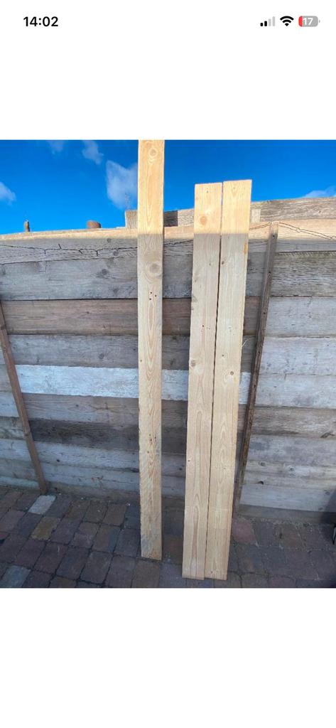 Houten planken, Jardin & Terrasse, Poteaux, Poutres & Planches, Enlèvement ou Envoi, Comme neuf, Planches