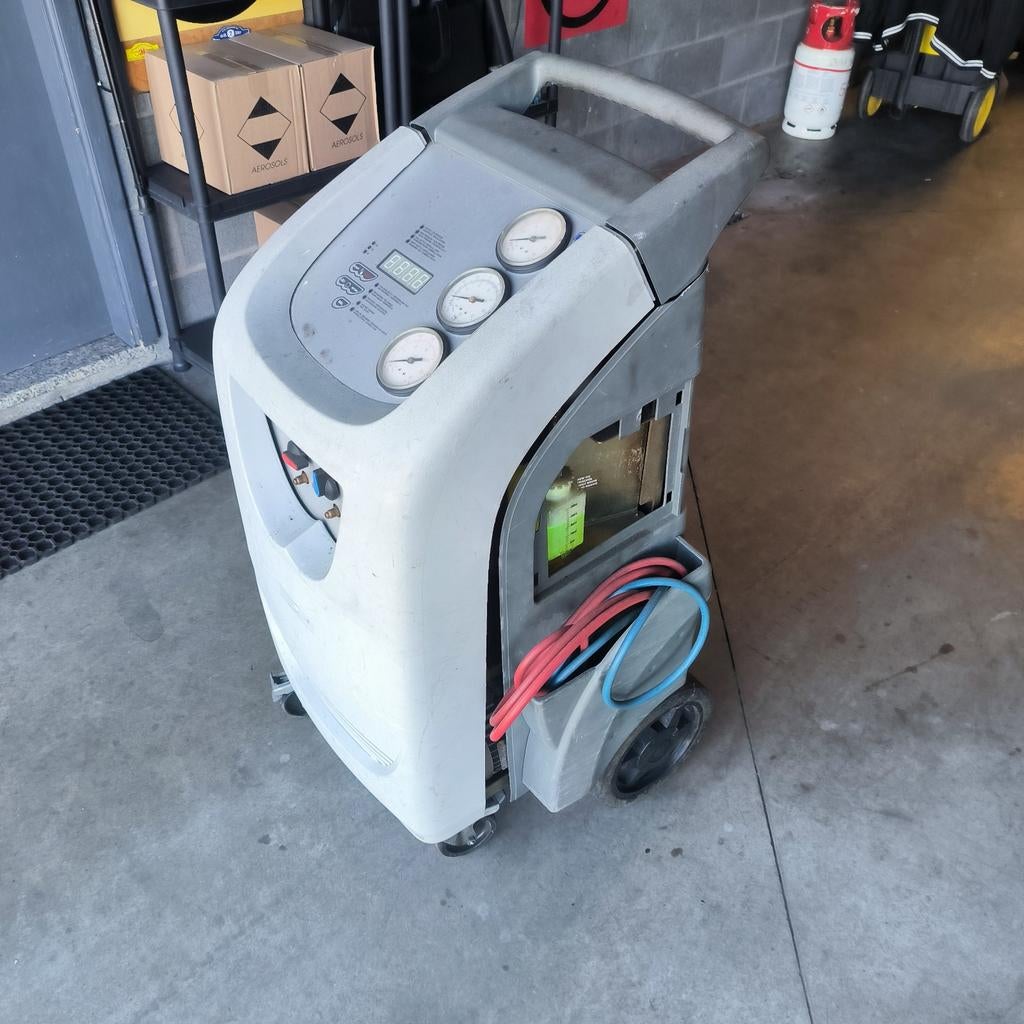 airco machine ecotechnics r124 A  oud gas, Ophalen, Gebruikt