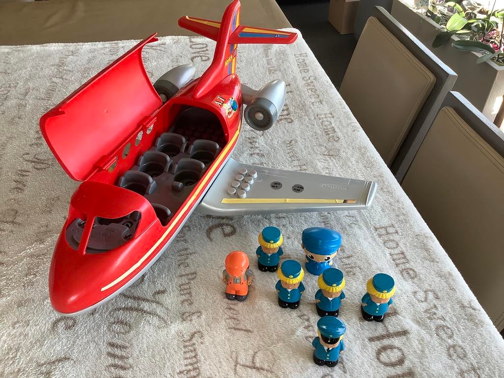 Aéroport avec avion (largeur de l'aile = 54 cm), Enfants & Bébés, Enlèvement, Utilisé