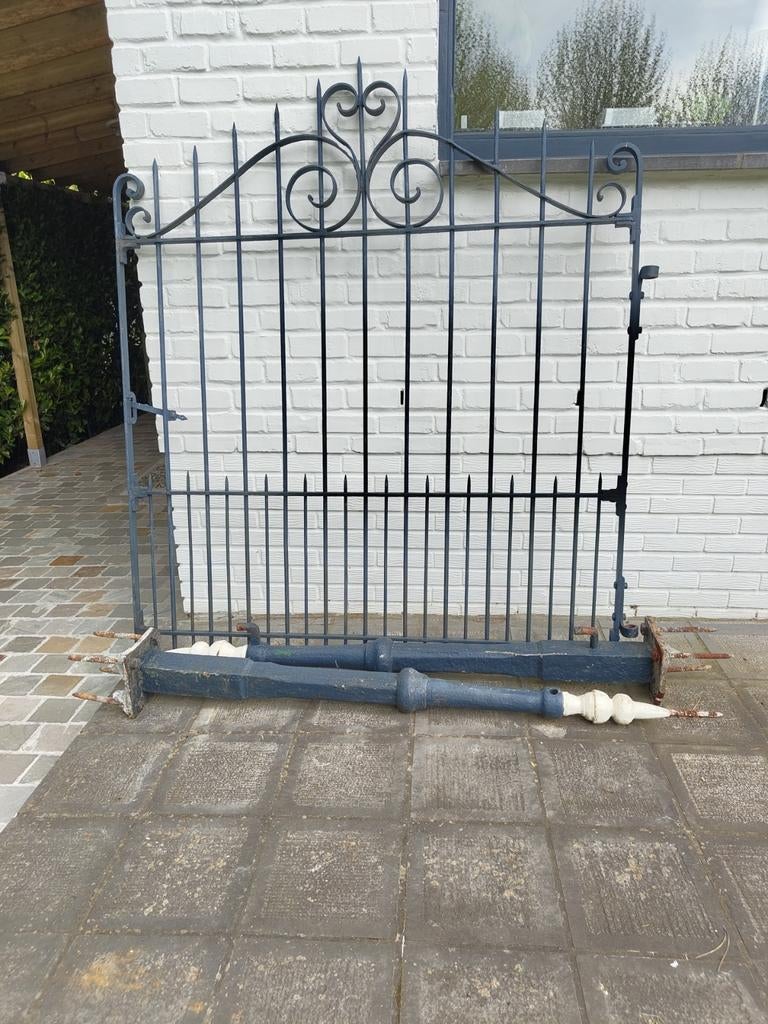 Portail en fer 1,5m largeur, Jardin & Terrasse, Enlèvement, Fer