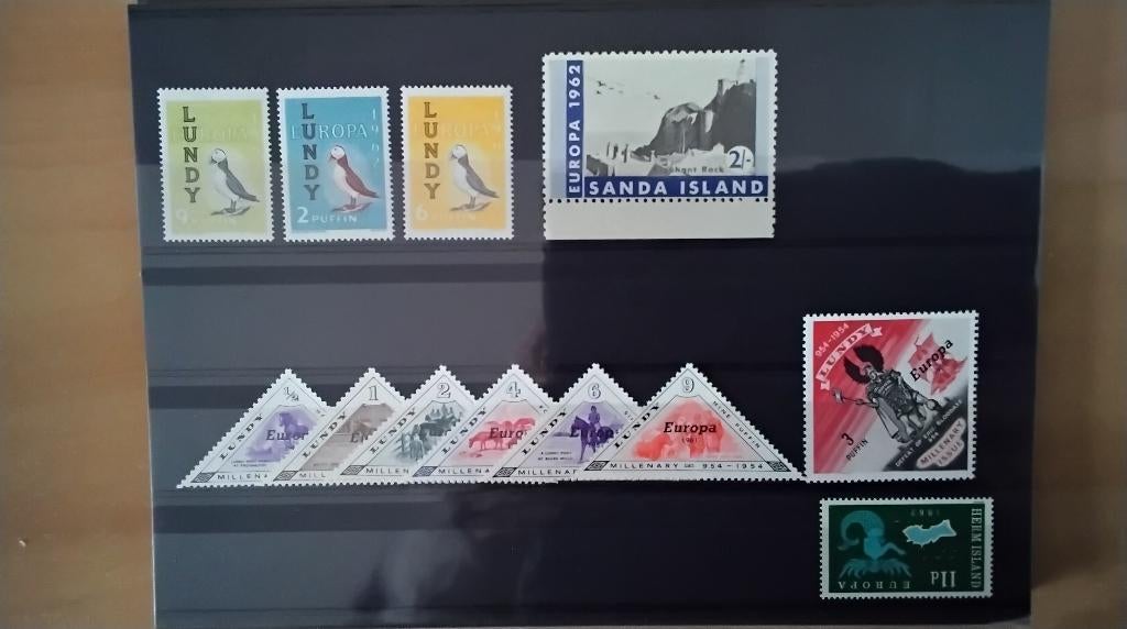 Lot Groot-Brittannië lokale uitgiftes **., Timbres & Monnaies, Timbres | Albums complets & Collections, Envoi