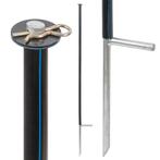 Steunpaal voor schrikdraadnetten, 145cm, Ø14mm (2 stuks), Dieren en Toebehoren