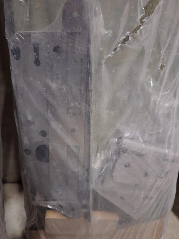 PORTE THYS A PEINDRE + ACCESSOIRES, Bricolage & Construction, Châssis & Portes coulissantes, Neuf, Autres types, Bois, 75 à 150 cm