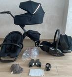 Stokke complet 3 en 1 Stokke Xplory X rich black, Enfants & Bébés, Couverture pieds, Babygeluk, Comme neuf, Enlèvement