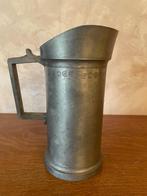 Tinnen beker van 1 liter, Enlèvement
