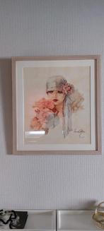 Mooie kader in kruisjessteek, Antiek en Kunst, Ophalen