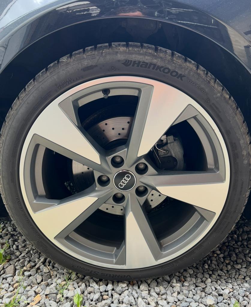 19 inch originele Audi A5 velgen antraciet gepolijst zomer, Auto-onderdelen, Banden en Velgen, 255 mm, Banden en Velgen, Zomerbanden