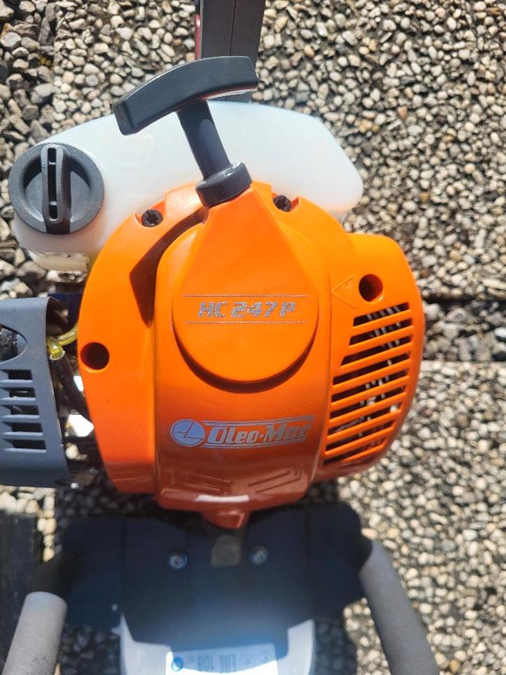 Taille haie professionnel oleo mac hc247p, Jardin & Terrasse, Taille-haies, Comme neuf, Essence, Enlèvement