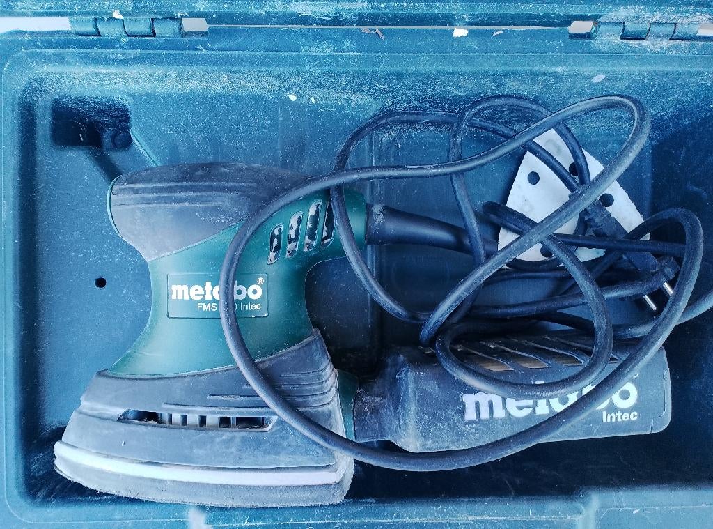 Schuurmachine metabo, Doe-het-zelf en Bouw, Gereedschap | Schuurmachines, Ophalen, Zo goed als nieuw, Vlakschuurmachine