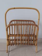 Leuke vintage rotan kranten / tijdschriften rek, Enlèvement ou Envoi